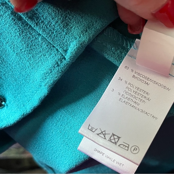 Q NEEL Ladies Turquoise Dress Size 24 - Picture 4 of 5